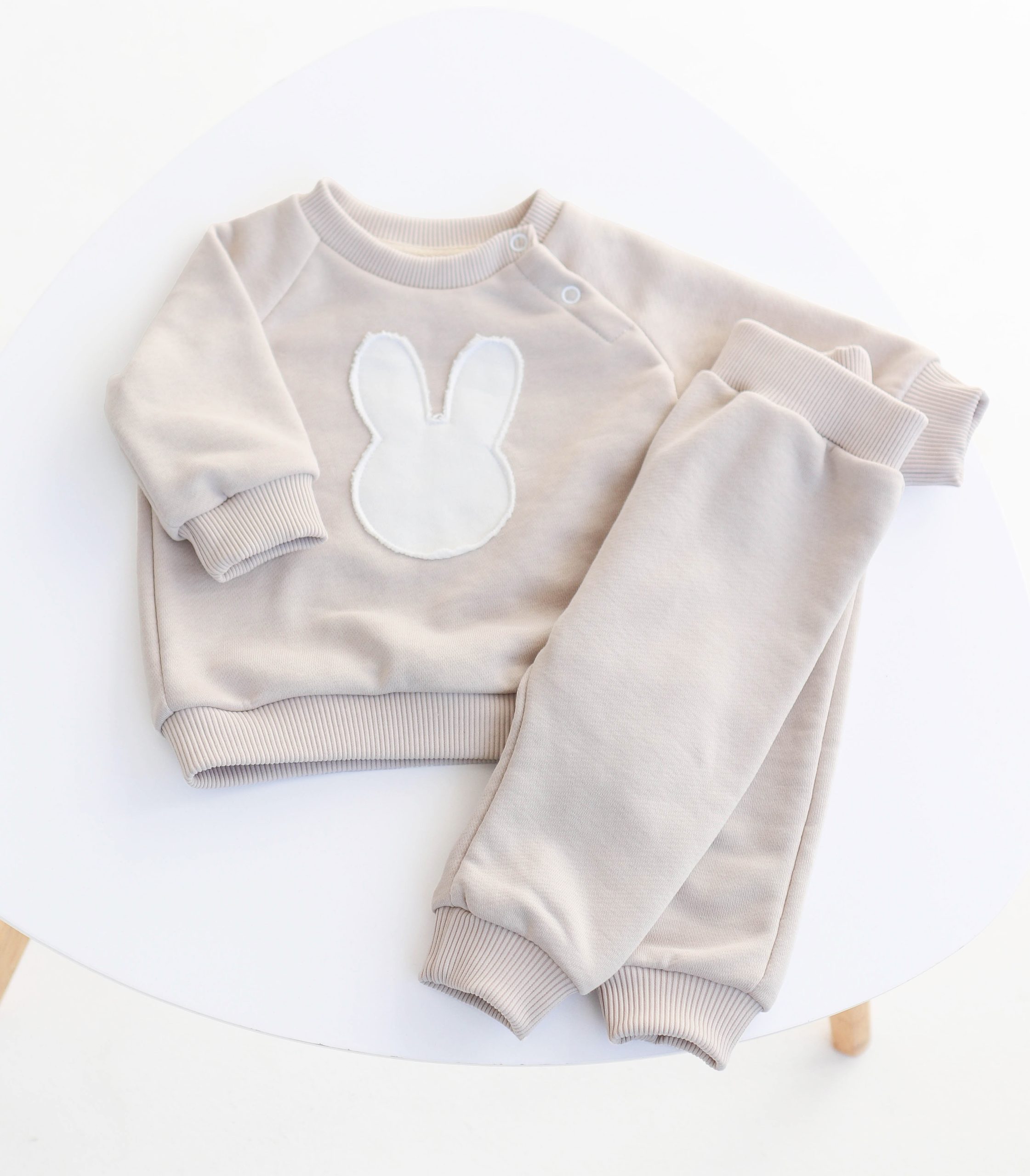 Костюм трьохнитка “Бежевий зайчик”
