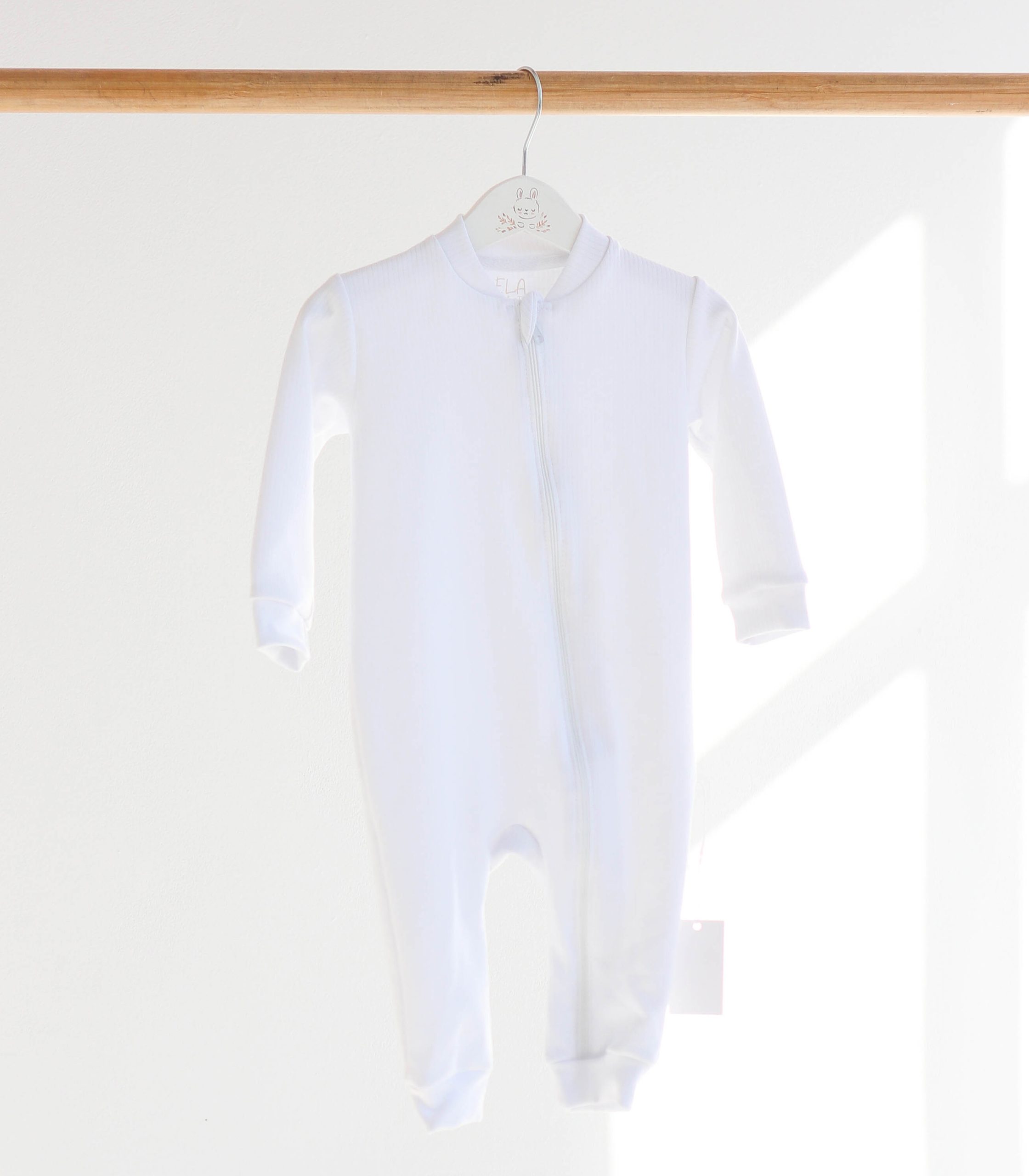 Ромпер з відкритою ніжкою “Молочний рубчик”