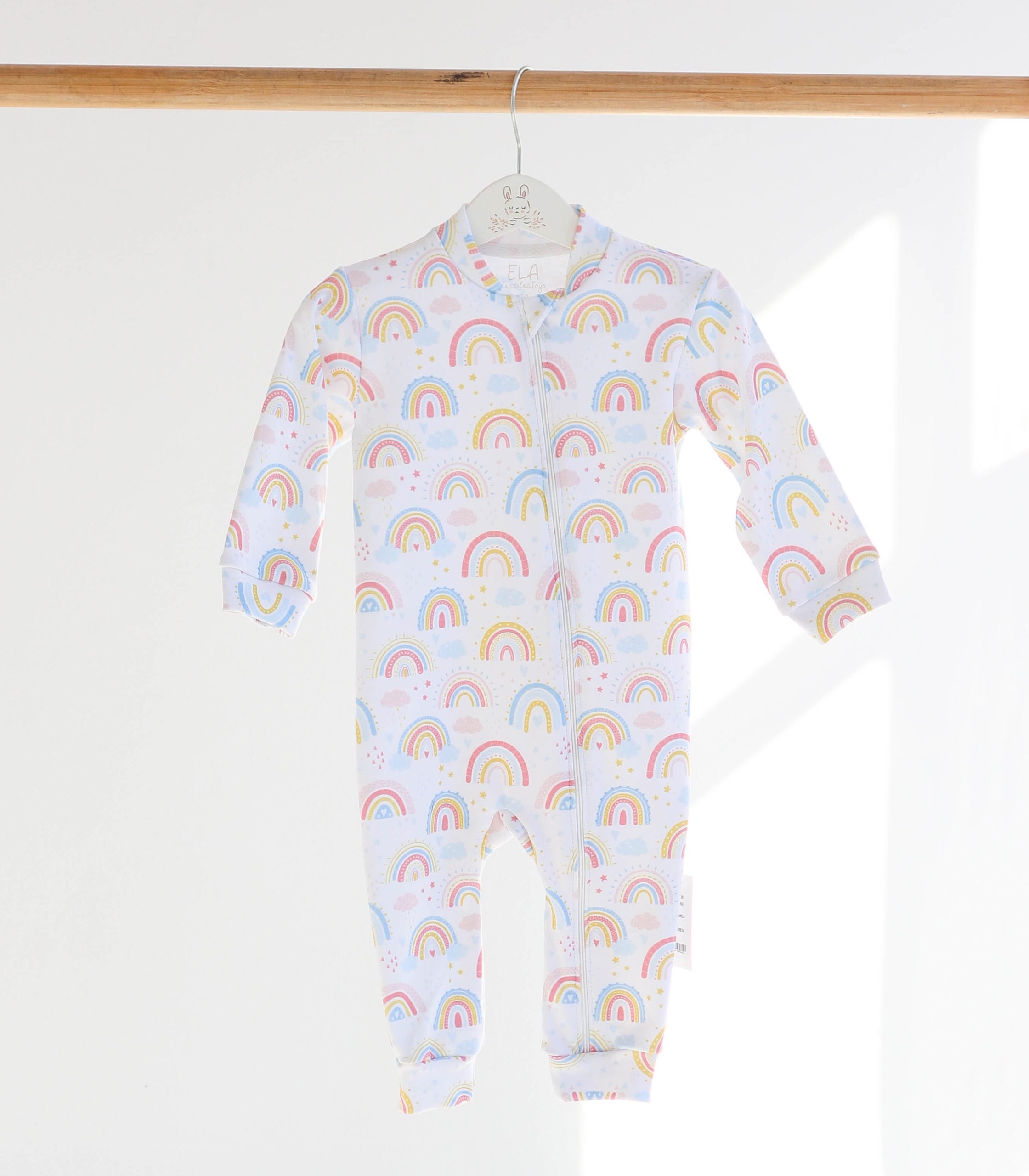 Ромпер з відкритою ніжкою “Веселки кольорові”