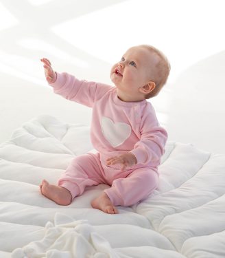 Костюм трьохнитка “Рожевий сердечко”