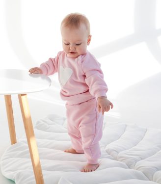 Костюм трьохнитка “Рожевий сердечко”