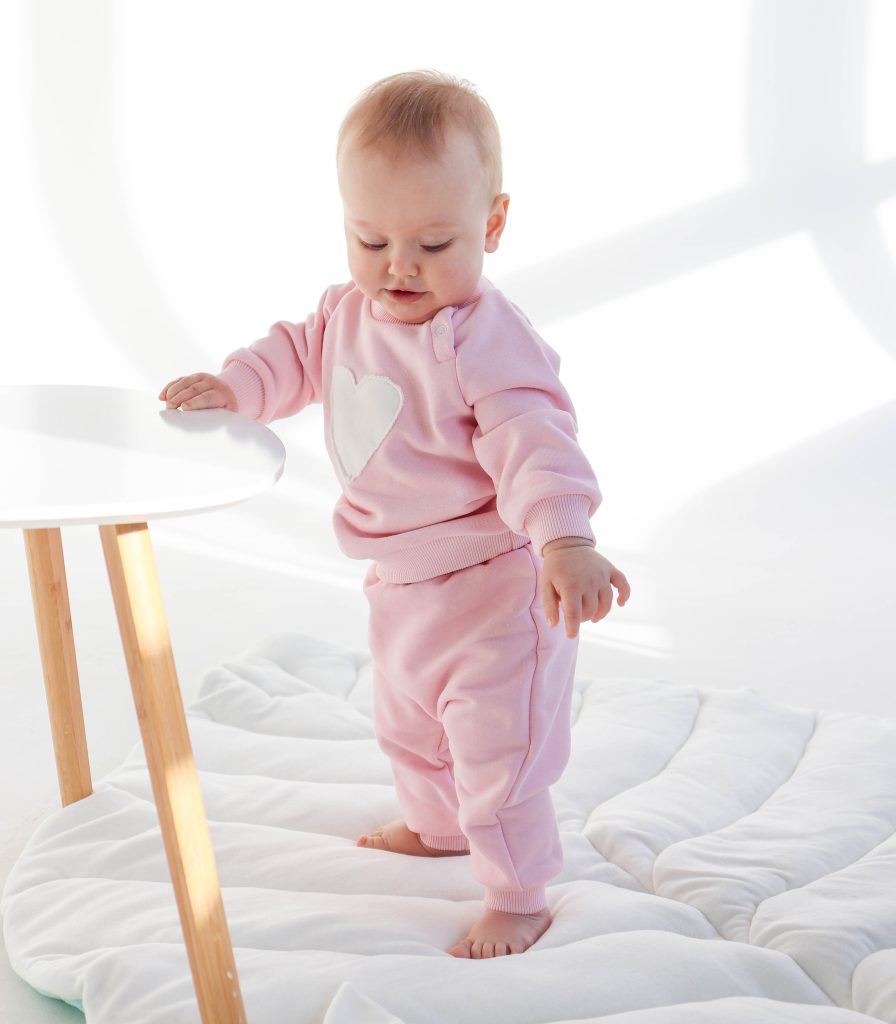 Костюм трьохнитка “Рожевий сердечко”