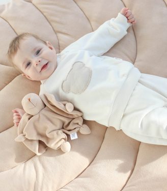 Костюм трьохнитка “Молочний ведмедик”