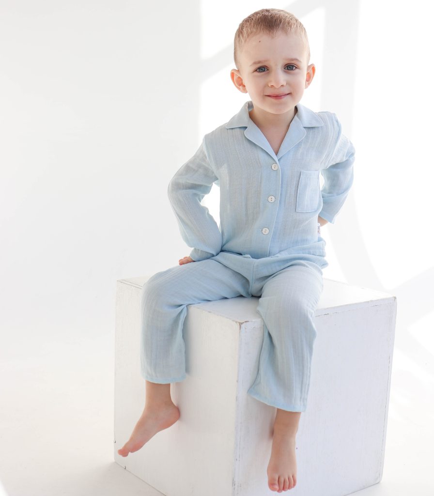 Піжама муслін “Блакитна”