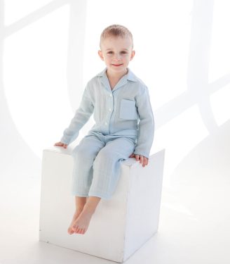 Піжама муслін “Блакитна”