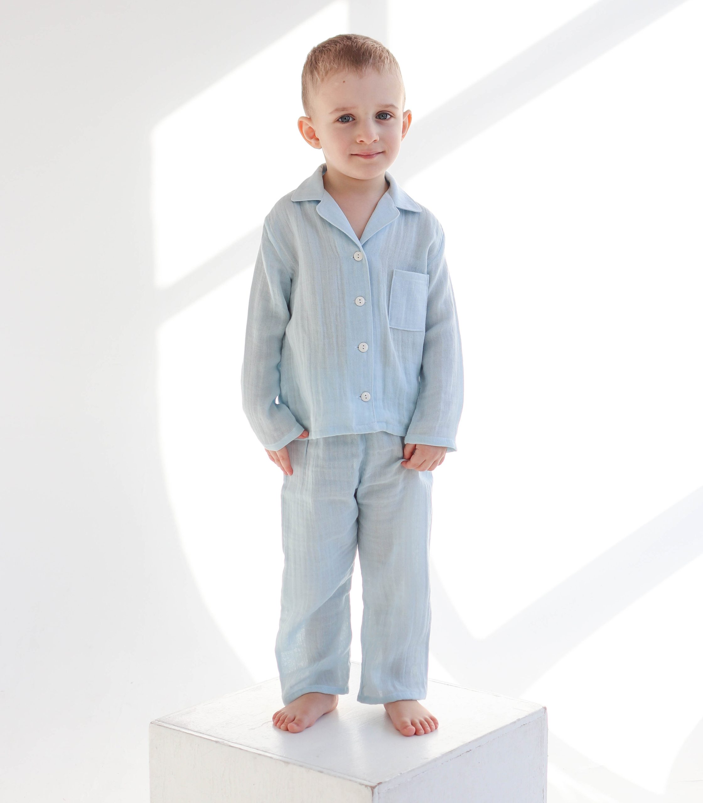 Піжама муслін “Блакитна”