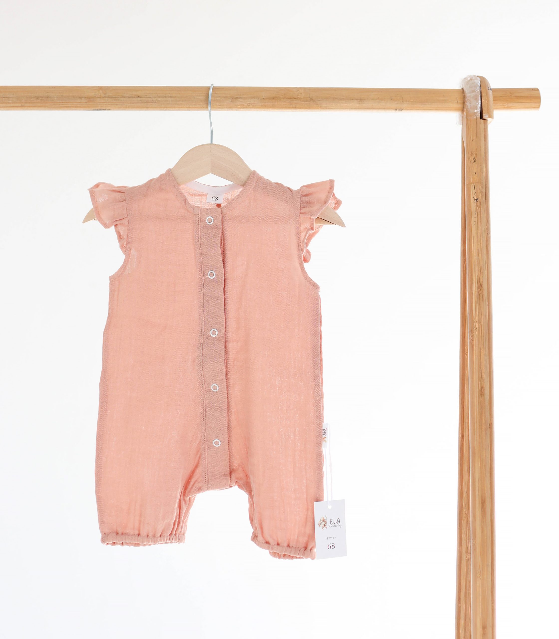 Ромпер муслін “Персик”