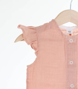 Ромпер муслін “Персик”