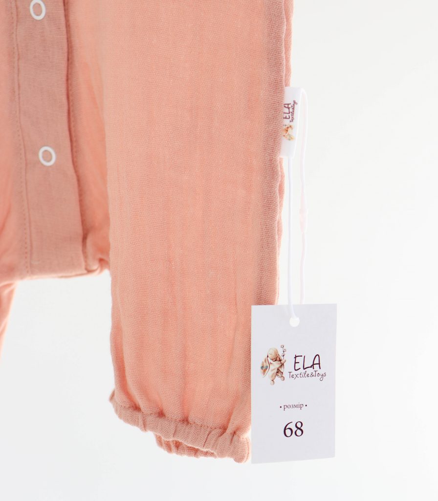 Ромпер муслін “Персик”