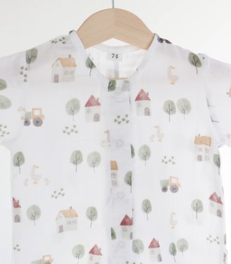 Ромпер муслін “Село”