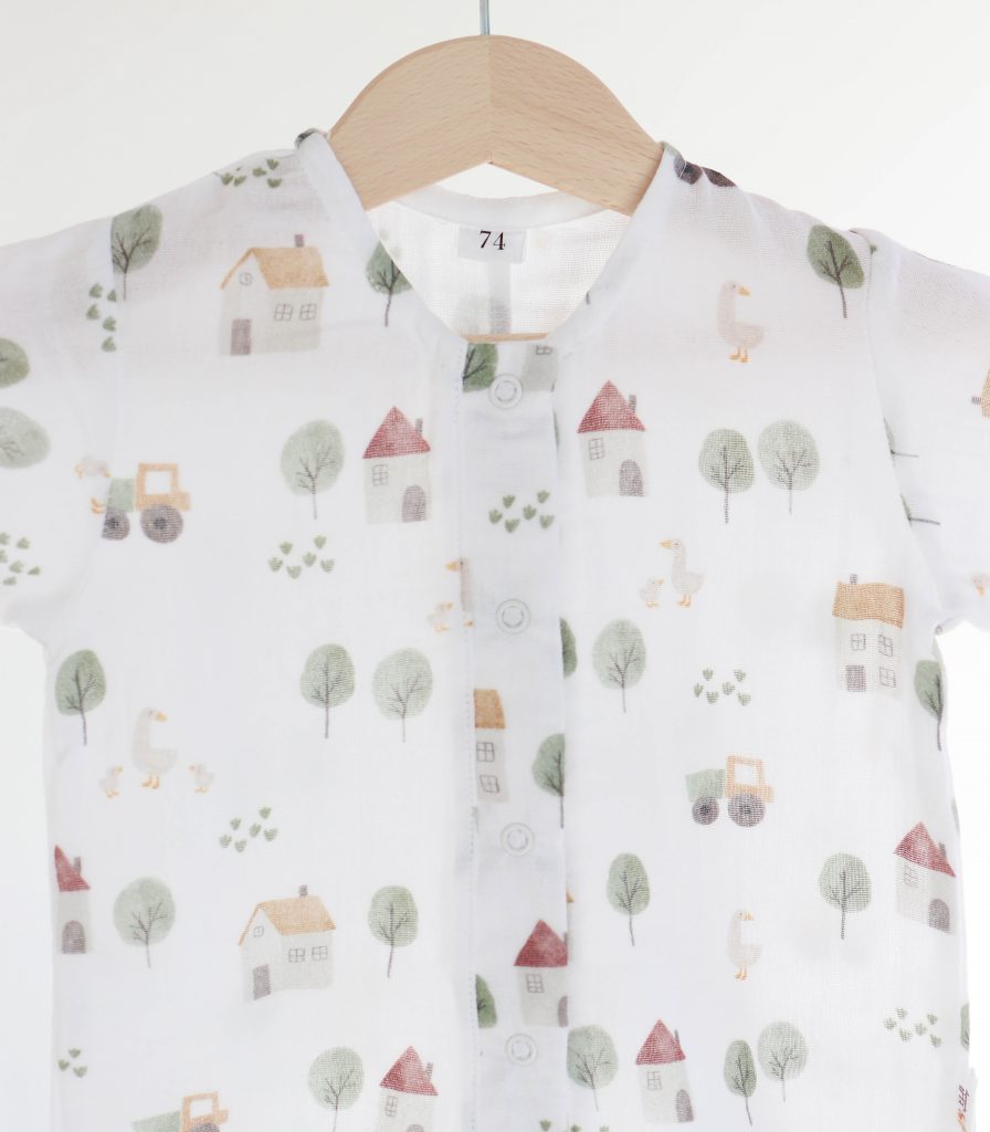 Ромпер муслін “Село”