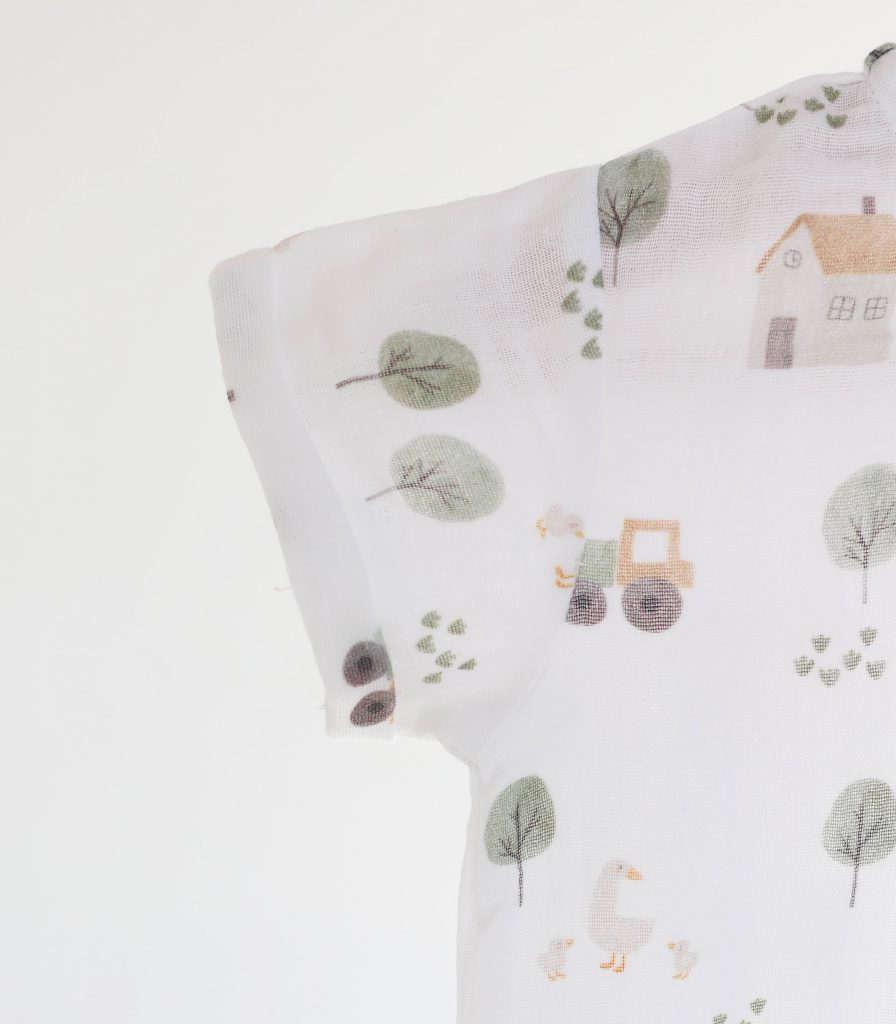 Ромпер муслін “Село”