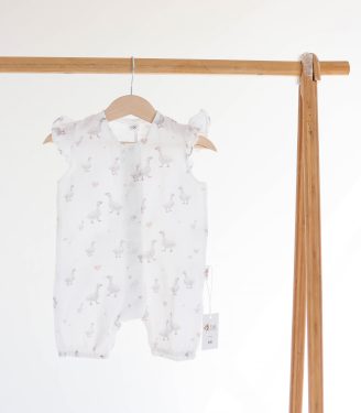 Ромпер муслін “Гуси”