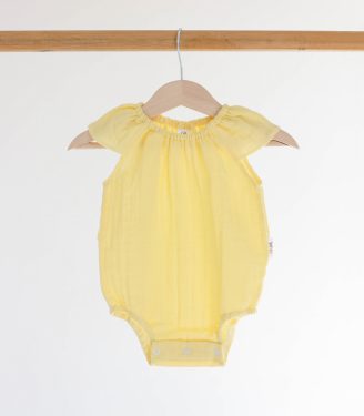 Боді мусліновий “Жовтий”