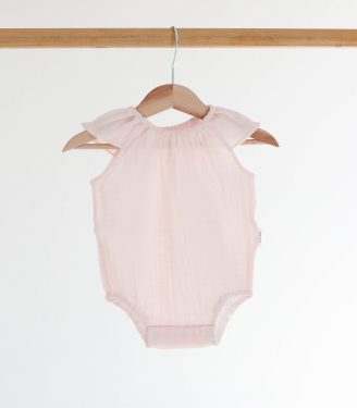Боді мусліновий “Рожевий”