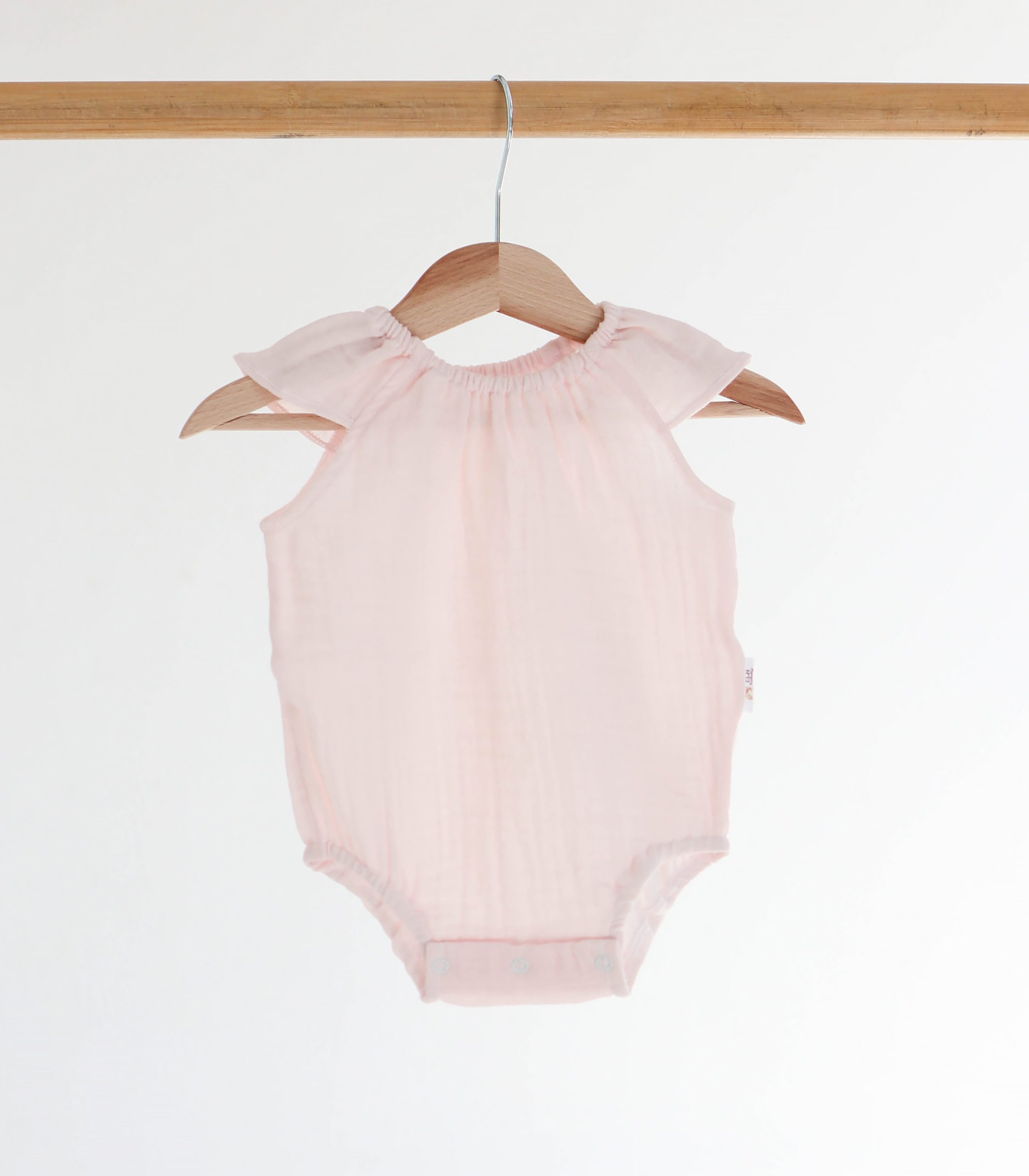 Боді мусліновий “Рожевий”