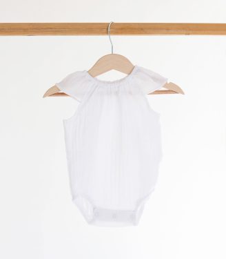 Боді мусліновий “Білий”