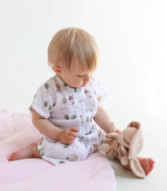 Ромпер муслін “Село”