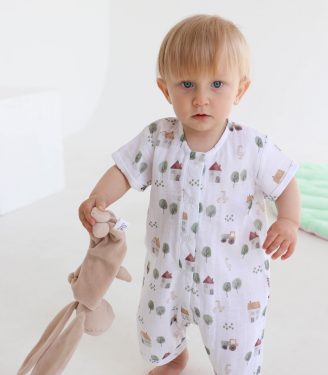 Ромпер муслін “Село”