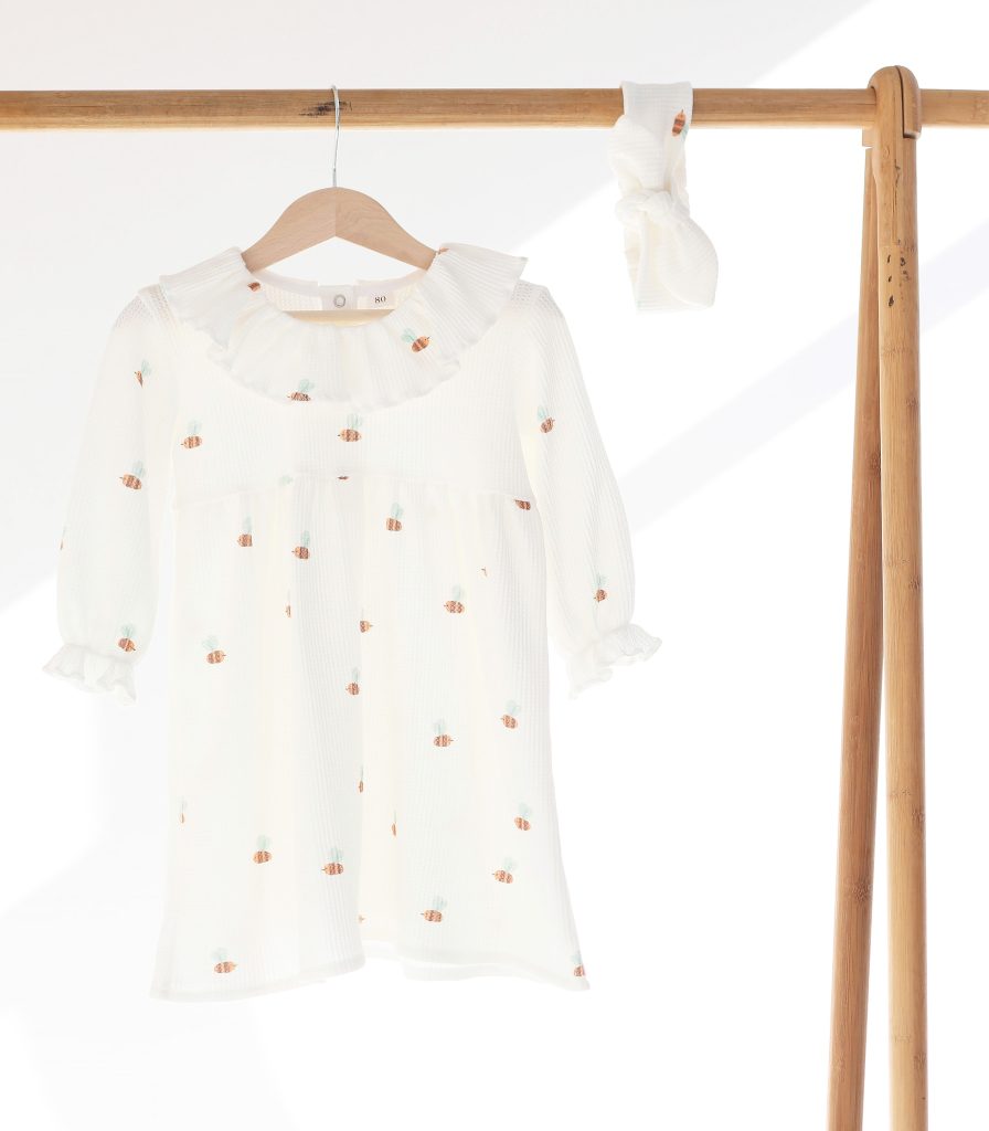 Сукня вафельна “Бджілки”