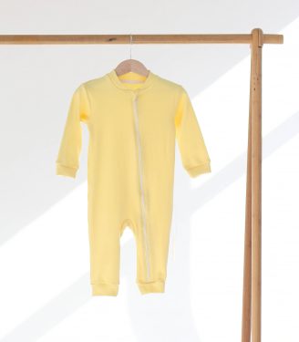 Ромпер з відкритою ніжкою “Жовтий”