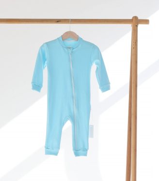 Ромпер з відкритою ніжкою “Блакитний”