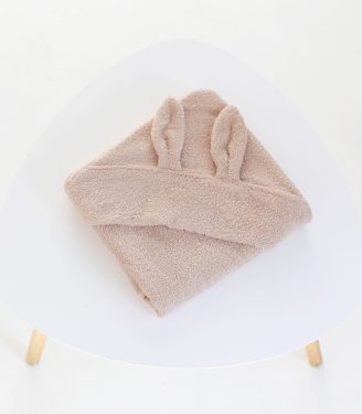Махровий рушник Бежевий(вушка)