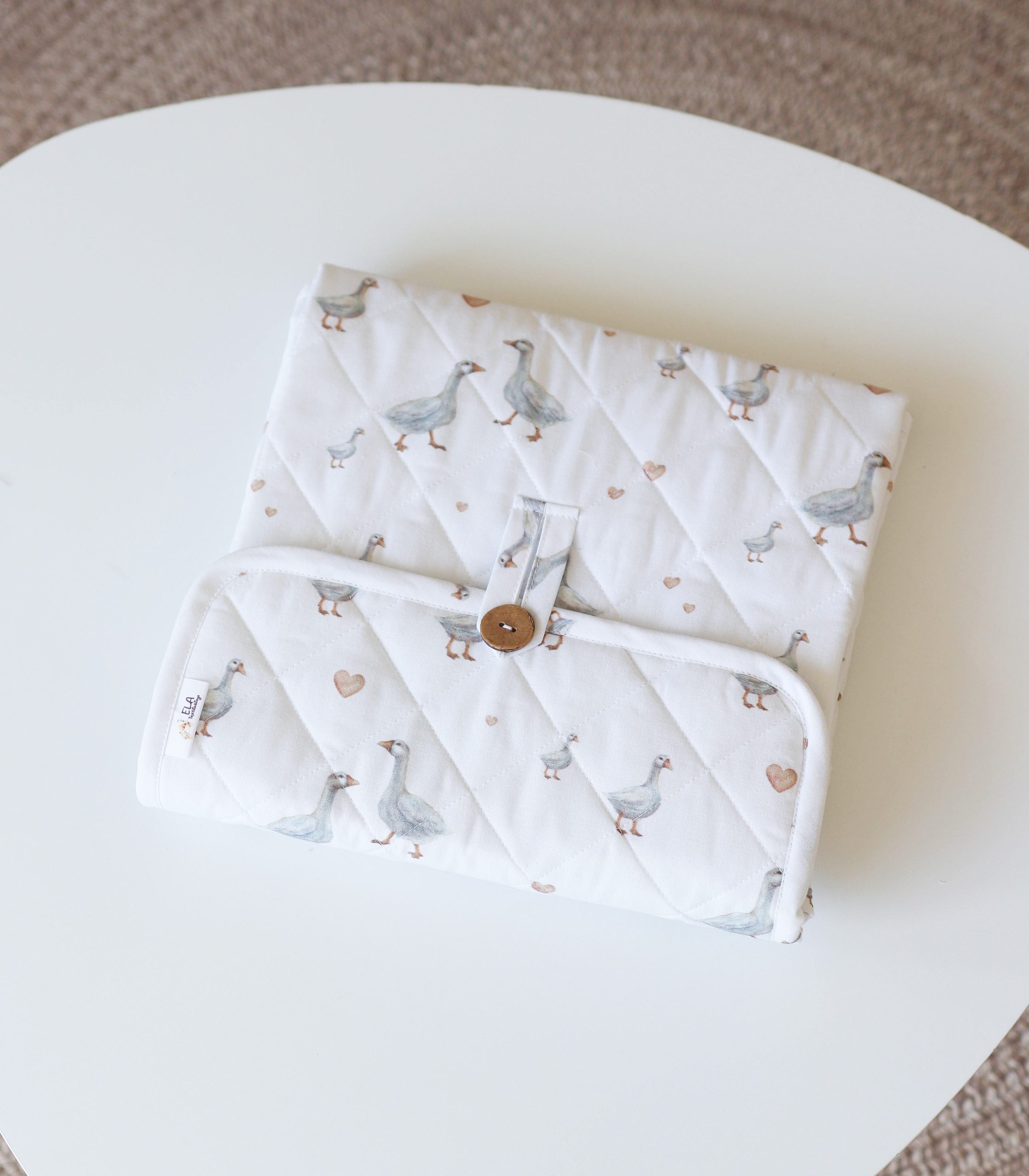 Сумка пеленатор “Гуси”