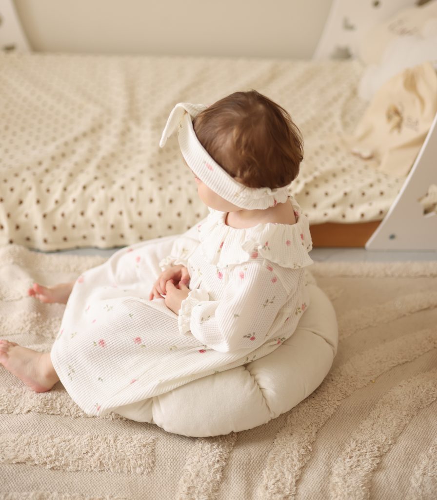 Сукня вафельна “Троянди”