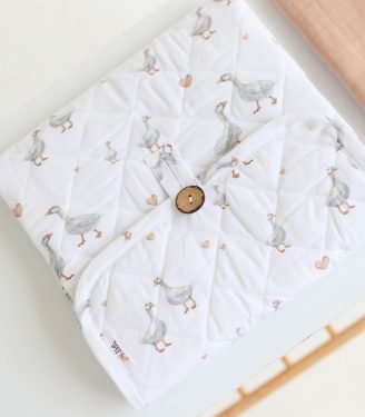 Сумка пеленатор “Гуси”