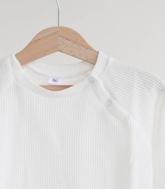 Костюм вафельний для хлопчика “Молочний”