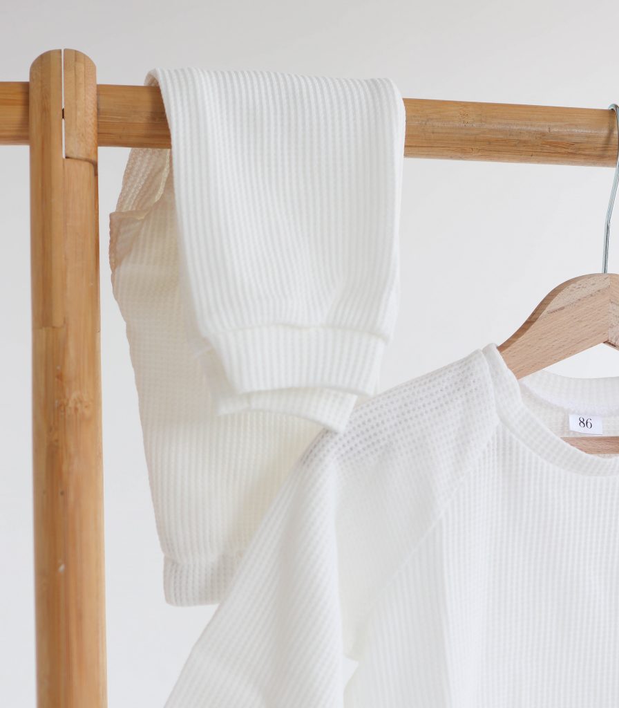 Костюм вафельний для хлопчика “Молочний”