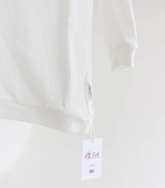 Костюм вафельний для хлопчика “Молочний”