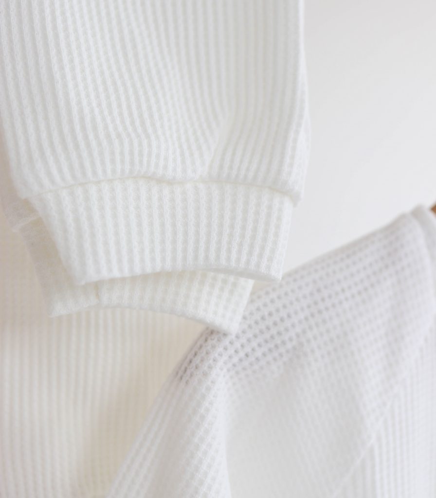 Костюм вафельний для хлопчика “Молочний”