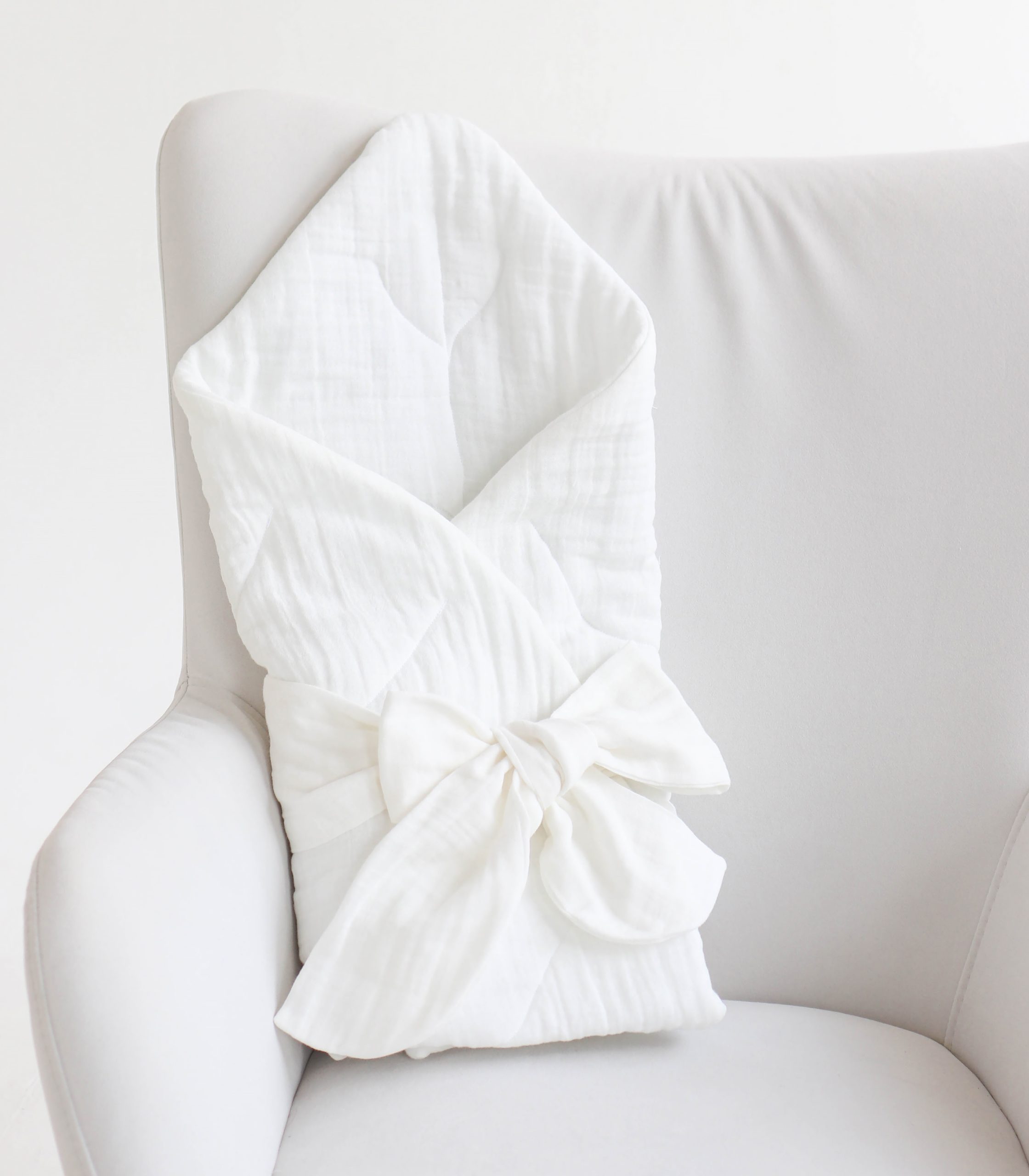 Конверт-килимок мусліновий “Молочний”