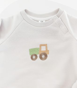 Костюм світло сірий  «Трактор»