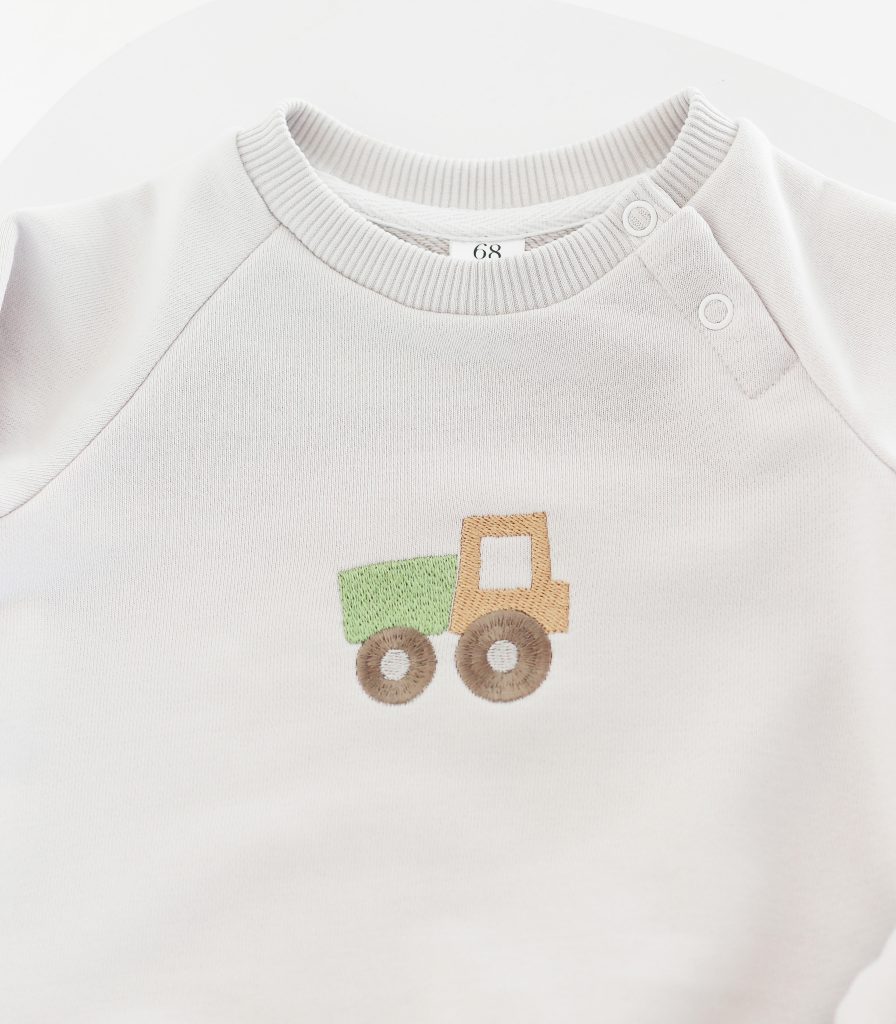 Костюм світло сірий  «Трактор»