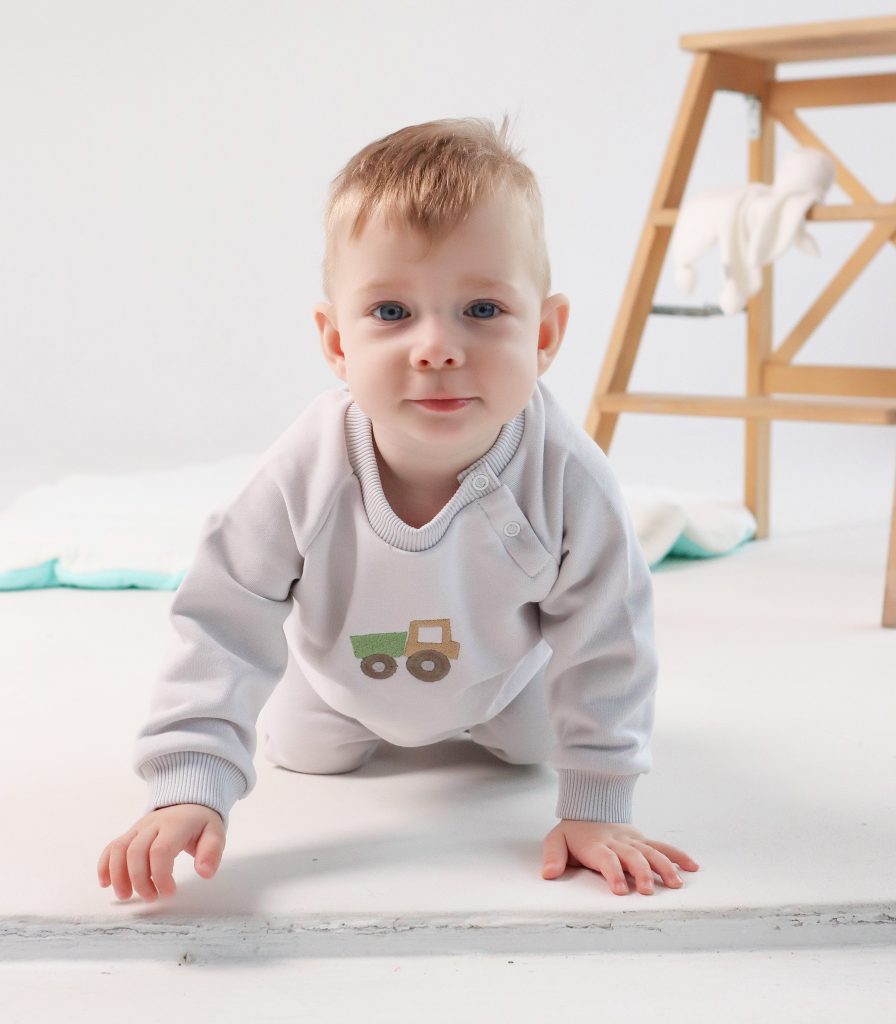 Костюм світло сірий  «Трактор»