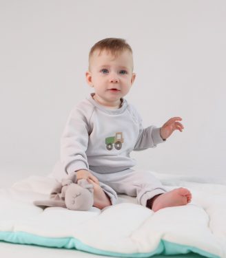 Костюм світло сірий  «Трактор»