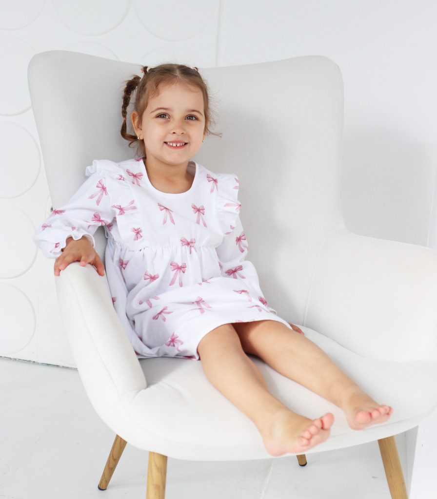 Сукня фланелева “Бантики”