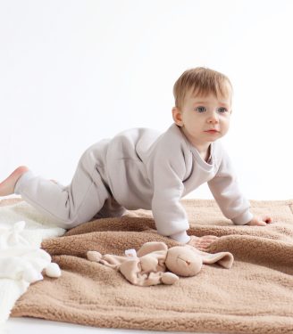 Костюм на флісі “Сірий зайчик”