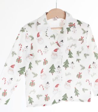 Піжама новорічна “Сніговики”