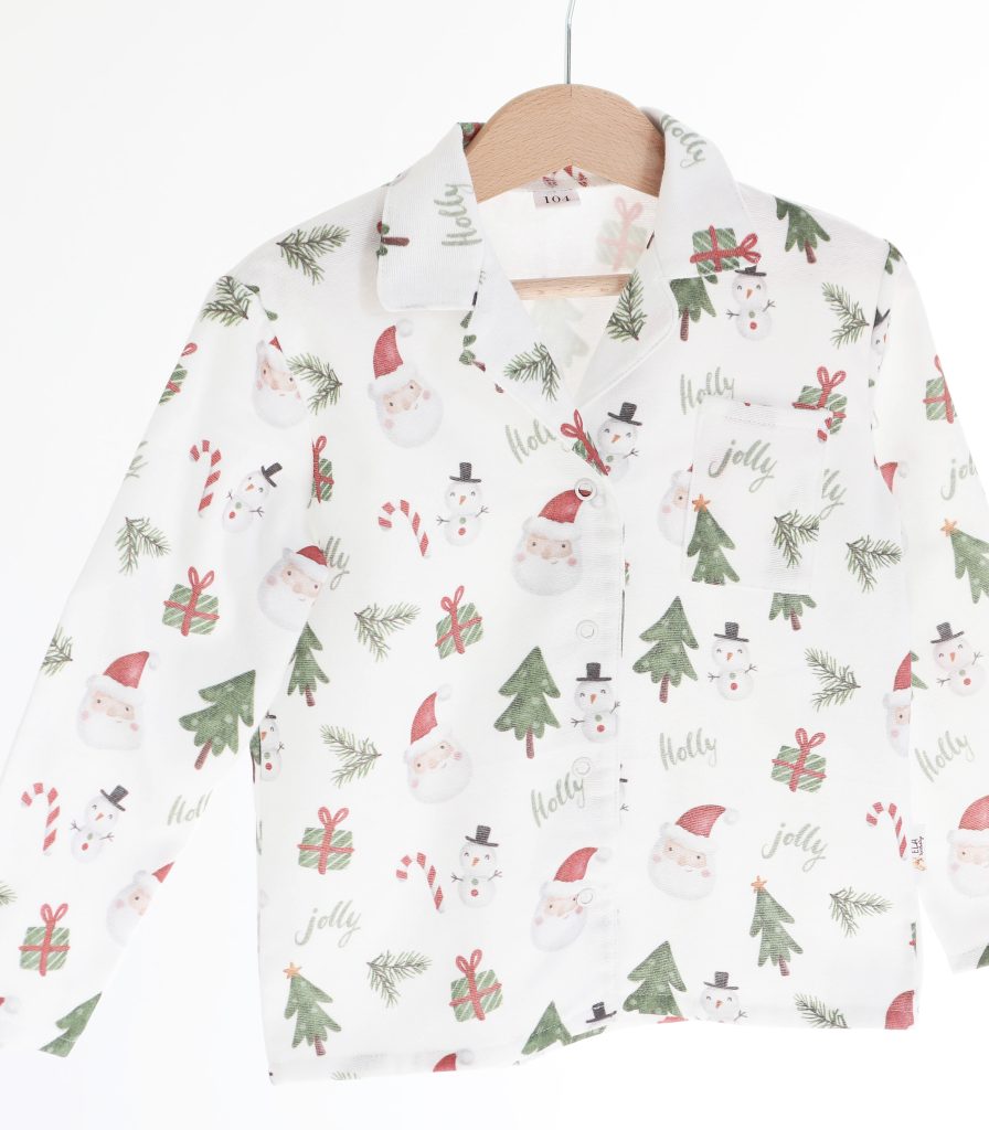 Піжама новорічна “Сніговики”