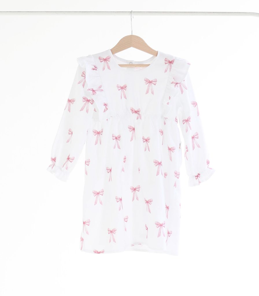 Сукня фланелева “Бантики”