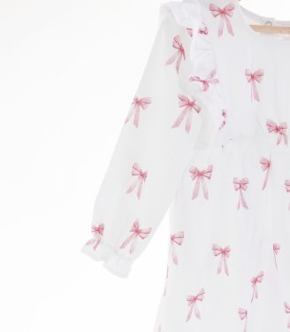 Сукня фланелева “Бантики”