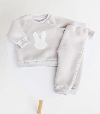 Костюм на флісі “Сірий зайчик”