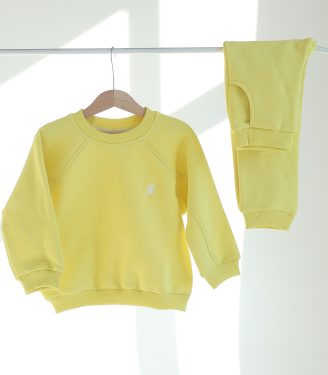 Костюм утеплений оверсайз “Жовтий”