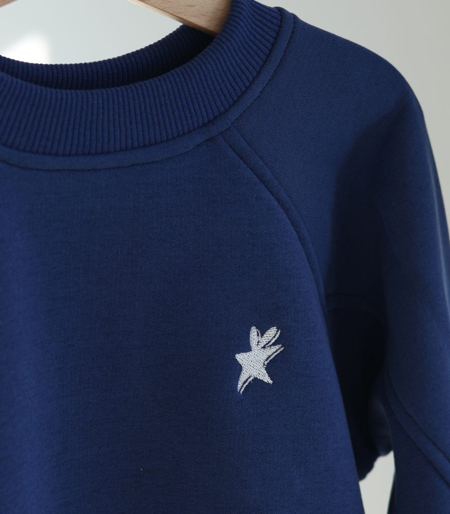 Костюм утеплений оверсайз “Темно синій”