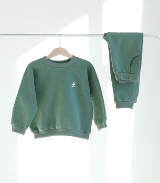 Костюм утеплений оверсайз “Фісташка”