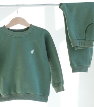 Костюм утеплений оверсайз “Фісташка”